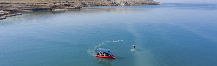 ‘La ruta más baja del mundo’, una nueva forma de descubrir el mar Muerto